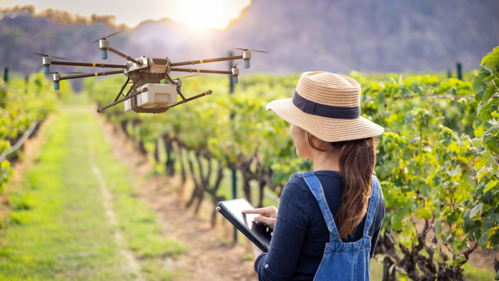 Agriculture in 2026: How Smart Farming Is Transforming Modern Agriculture a split screen showing graduates holding degrees on one side and professionals working on laptops with technical tools on the other. (22)